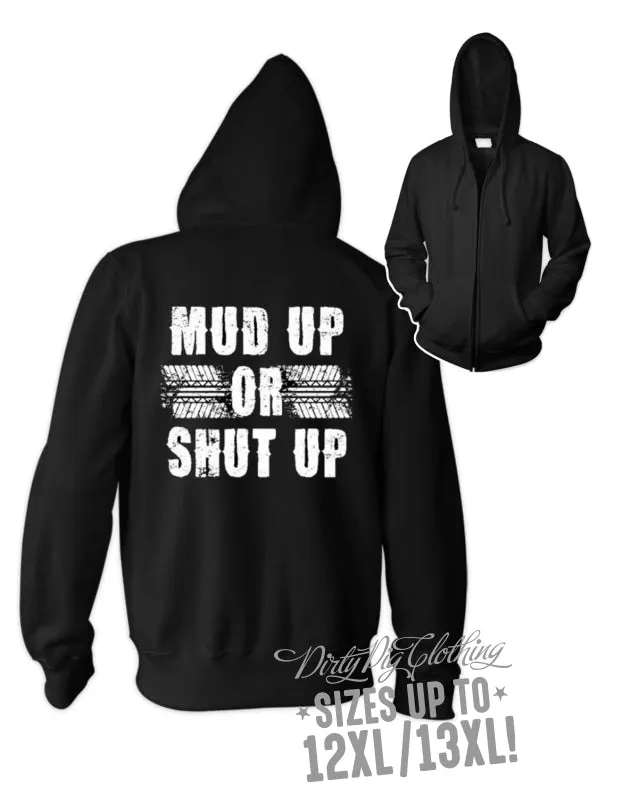 Mud Up Zip Hoodie