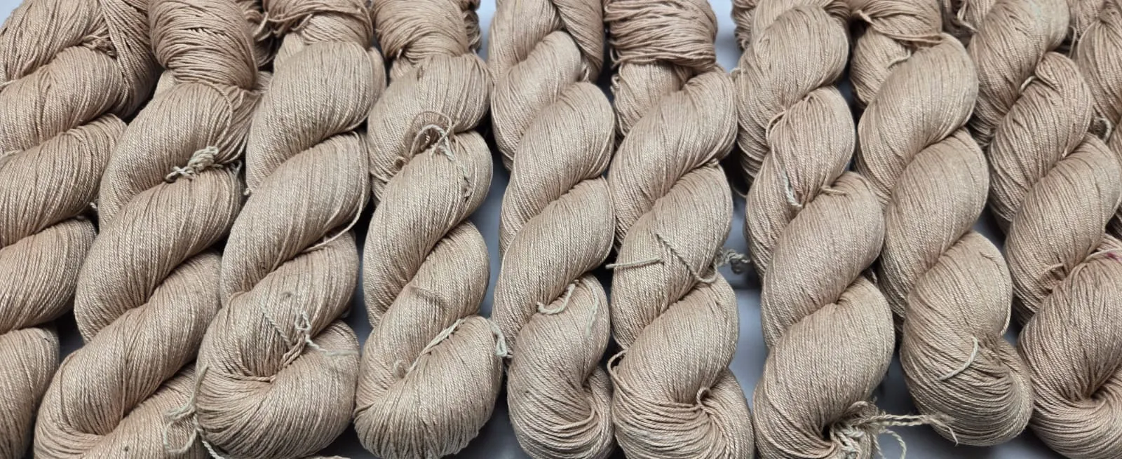 Mulberry Silk Yarn 600M in 100Gram Rosy Brown