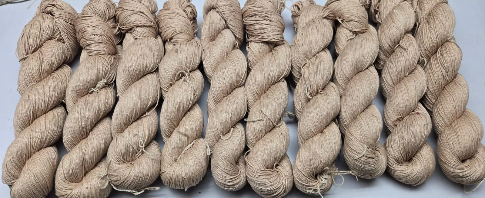 Mulberry Silk Yarn 600M in 100Gram Rosy Brown