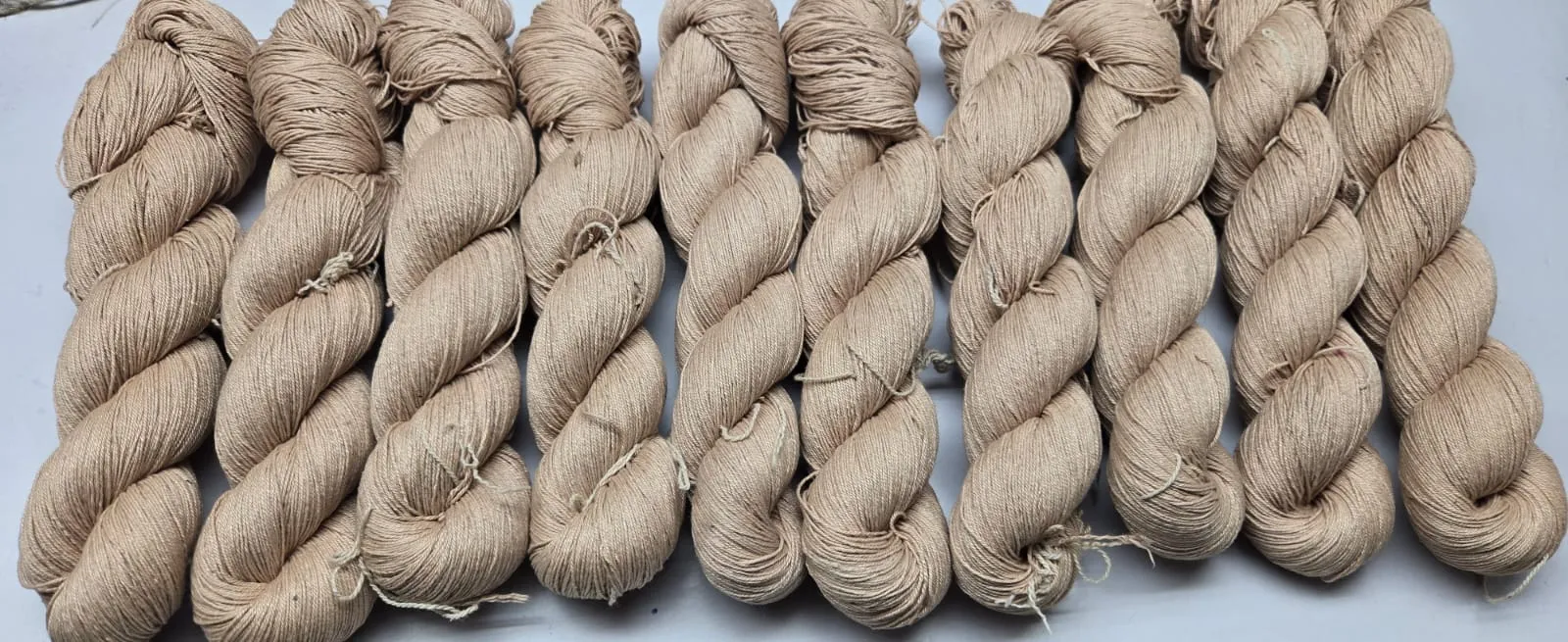 Mulberry Silk Yarn 600M in 100Gram Rosy Brown