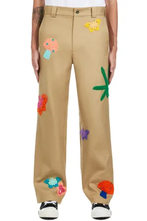 NAHMIAS | KNIT PATCHWORK PANTS