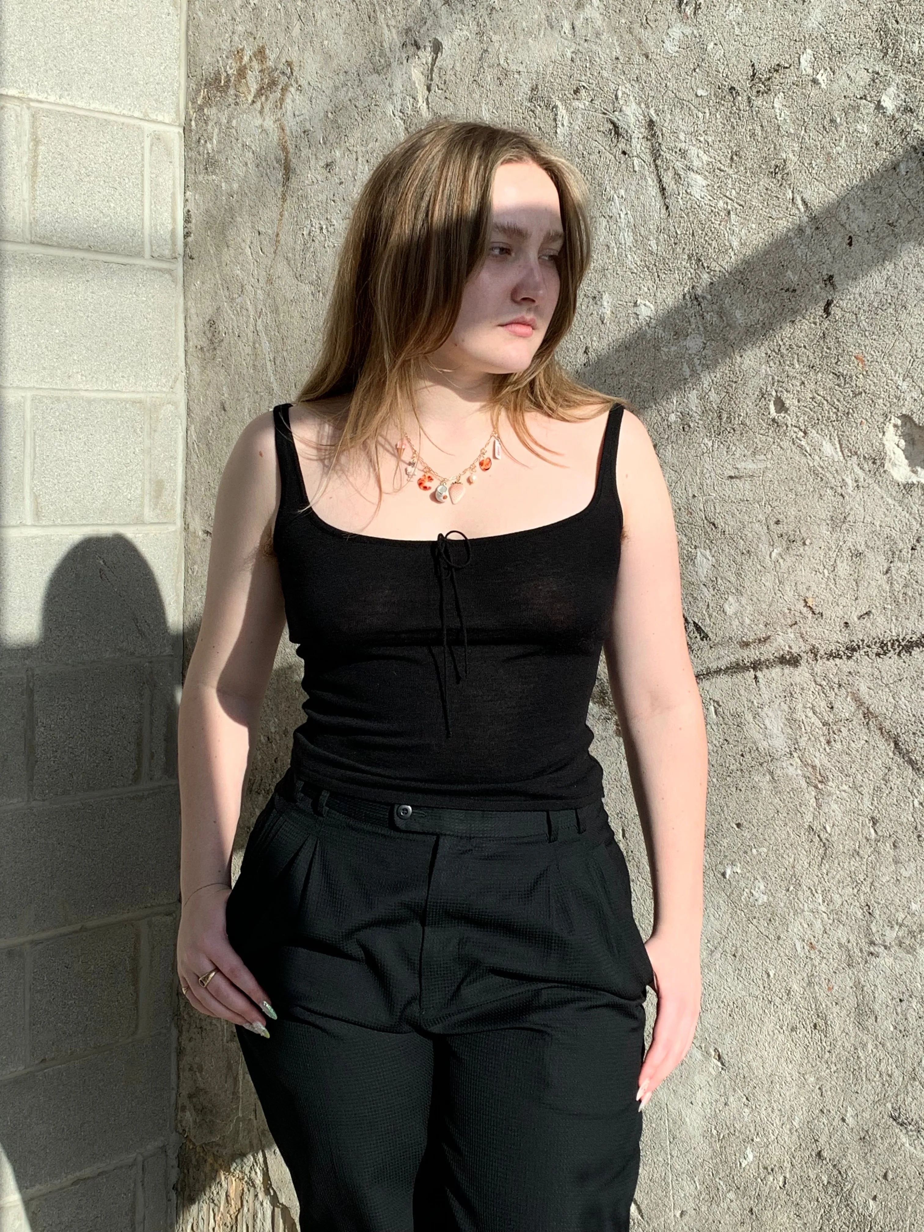 narciso rodriguez wool cami