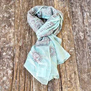 NAT VISCOSE SCARF/SARONG 100X195cm