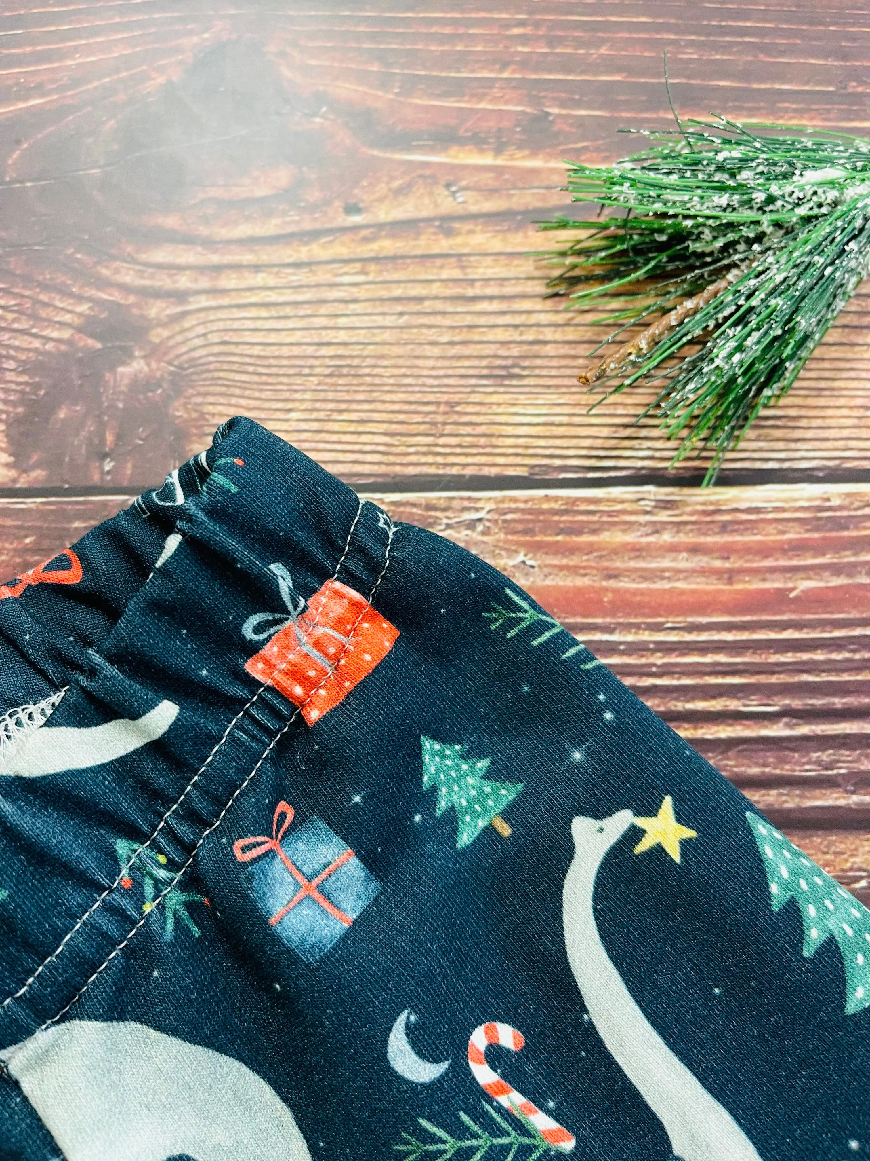 Navy Dinosaurs Leggings