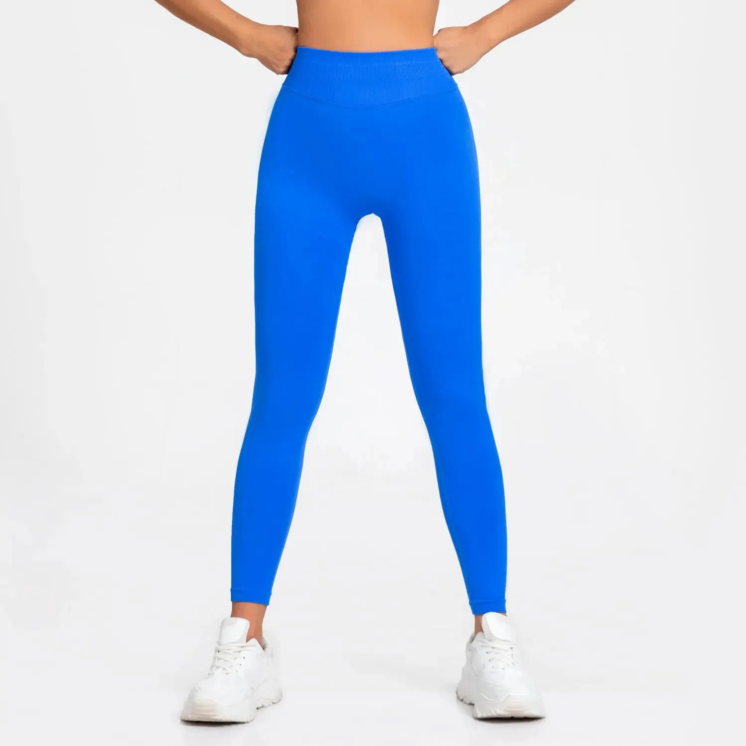 NCLAGEN Women's Seamless Scrunch Bum Yoga Leggings