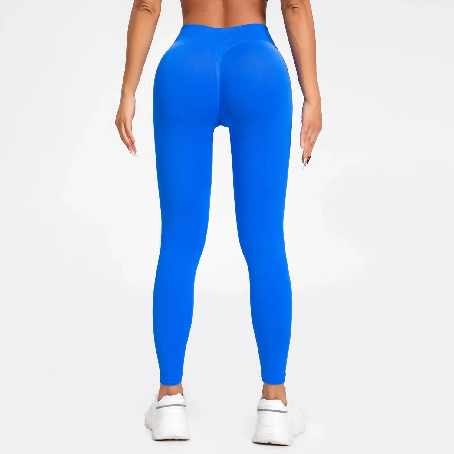 NCLAGEN Women's Seamless Scrunch Bum Yoga Leggings