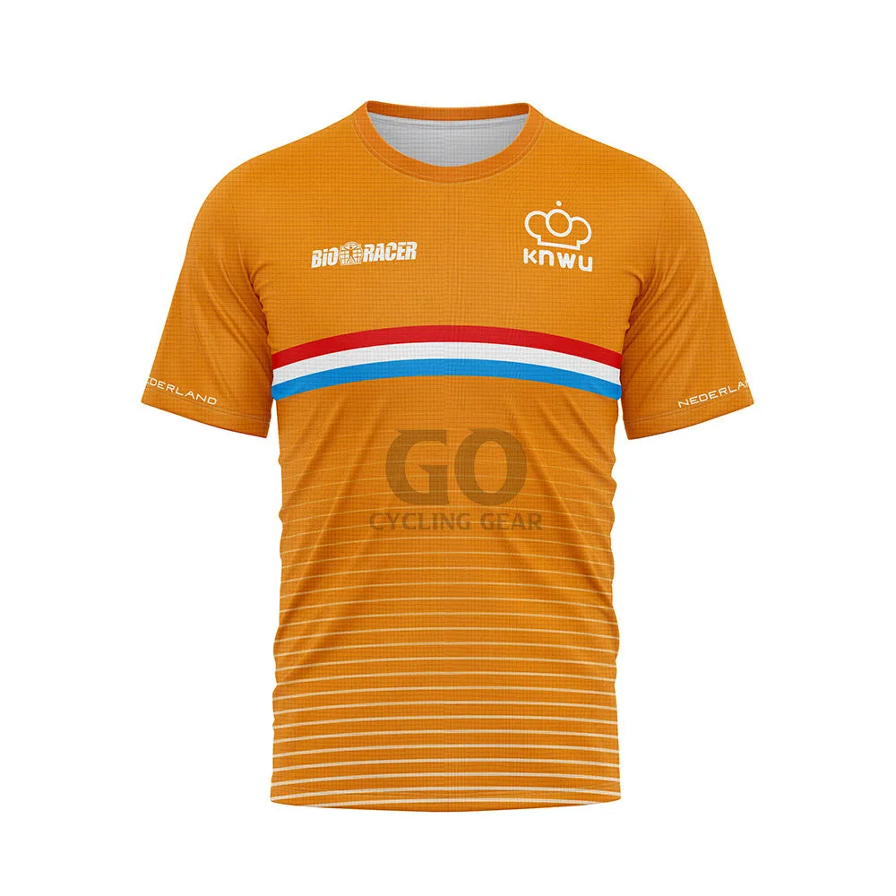 Netherlands Cycling Team Retro Cycling T-Shirt