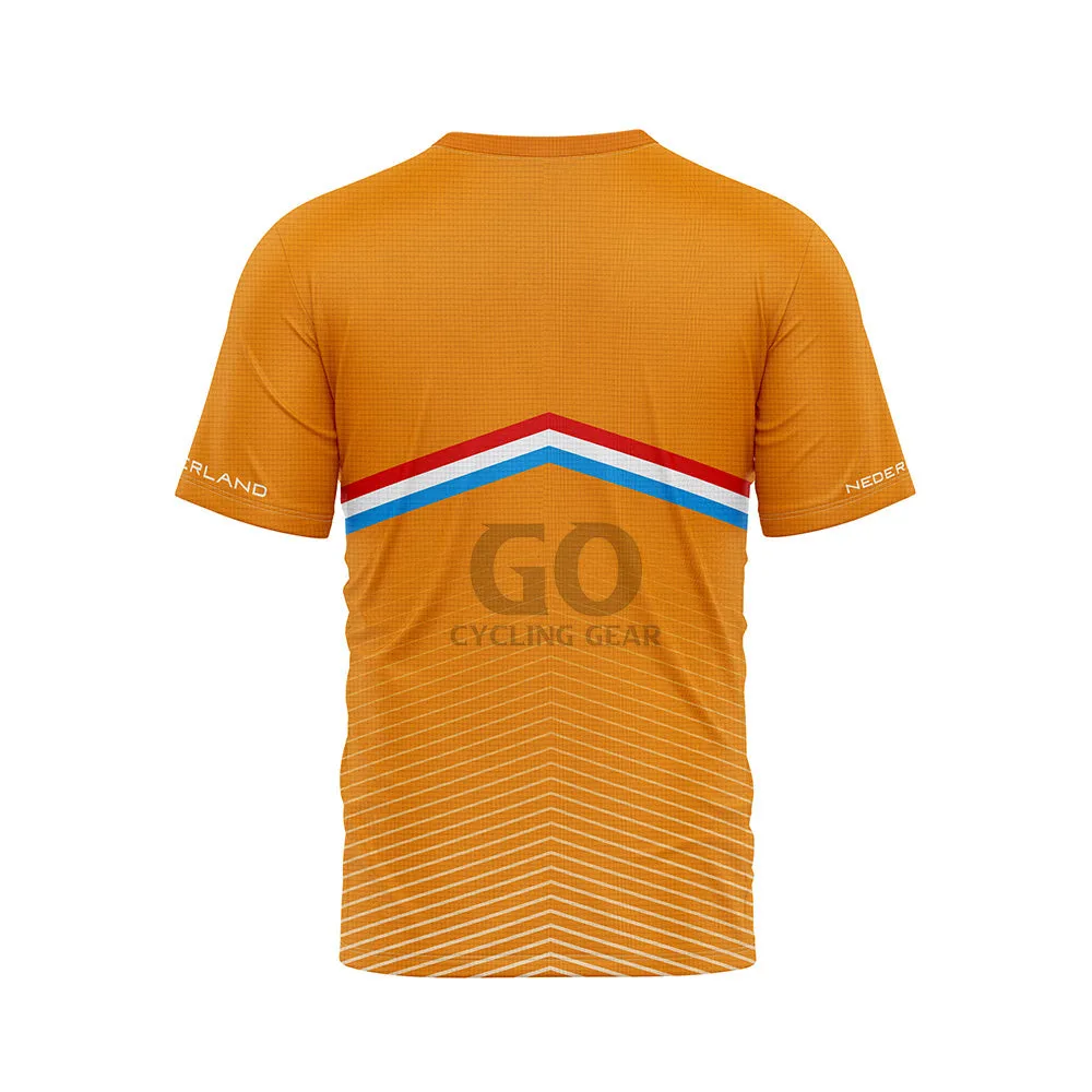 Netherlands Cycling Team Retro Cycling T-Shirt