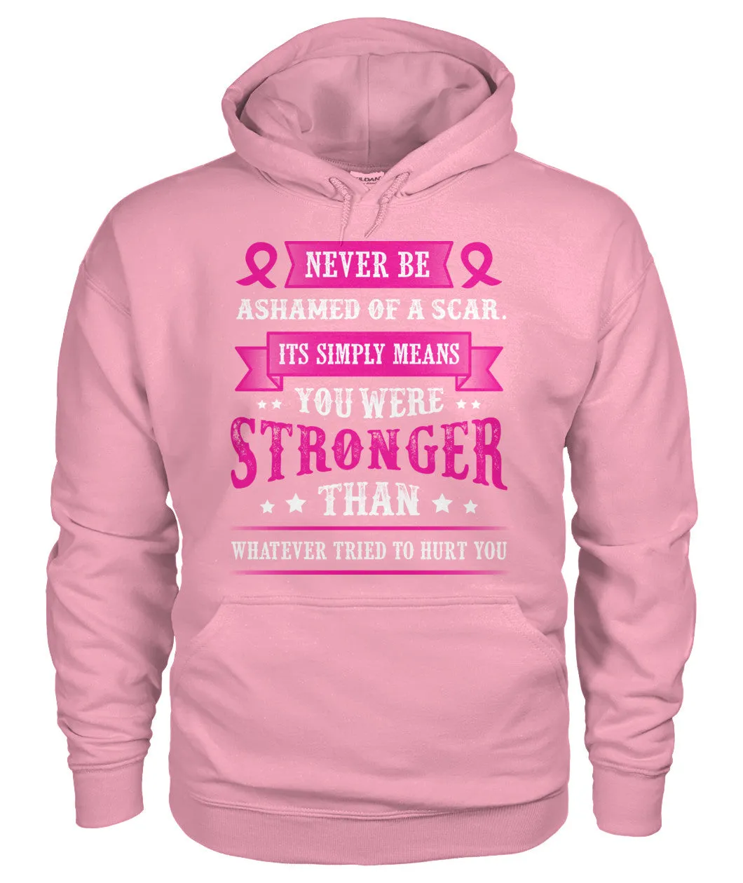 Never Be Ashamed of a Scar Hoodies and Sweatshirts