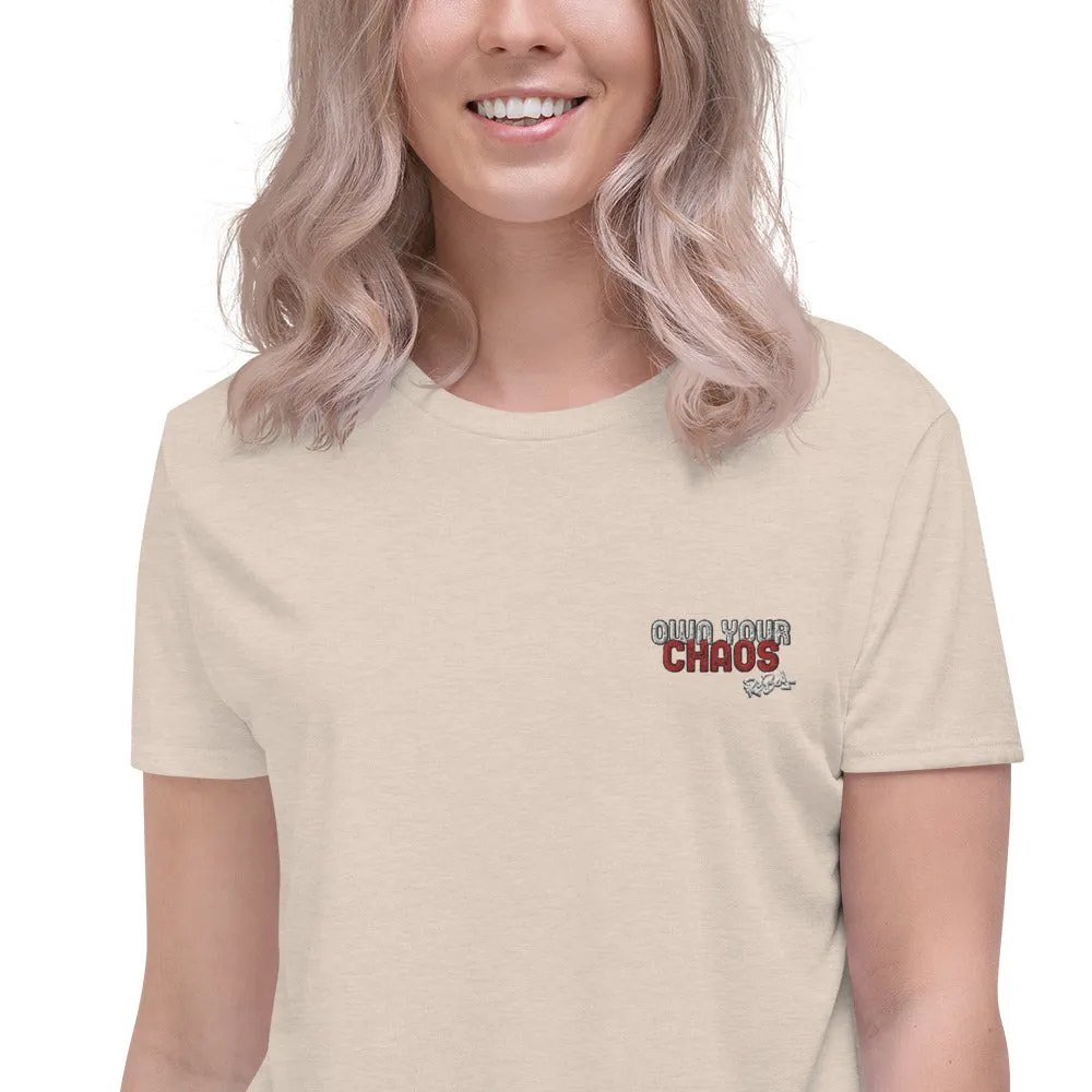 NEW ARRIVAL: R3BEL Own Your Chaos Crop Tee