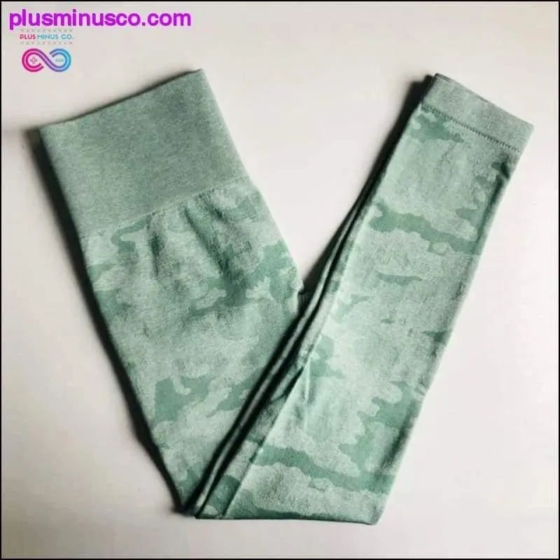 New camo seamless leggings 5 colors cam long sleeve crop top