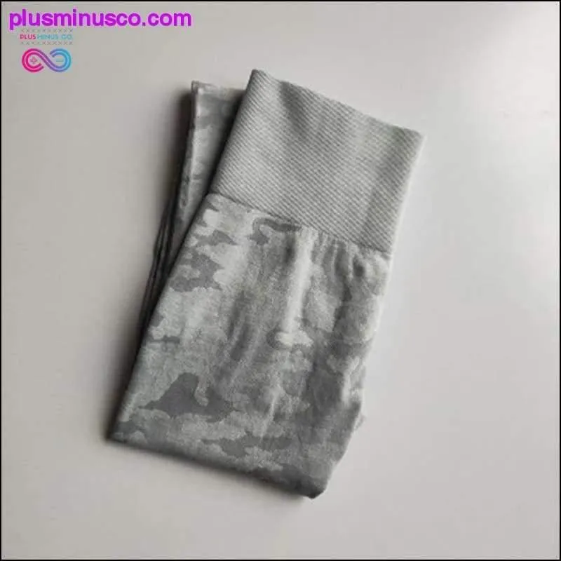 New camo seamless leggings 5 colors cam long sleeve crop top
