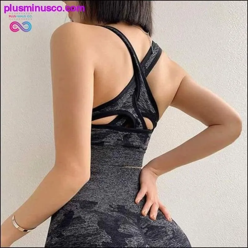 New camo seamless leggings 5 colors cam long sleeve crop top