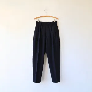 Nicholson & Nicholson Wool Trousers - Navy