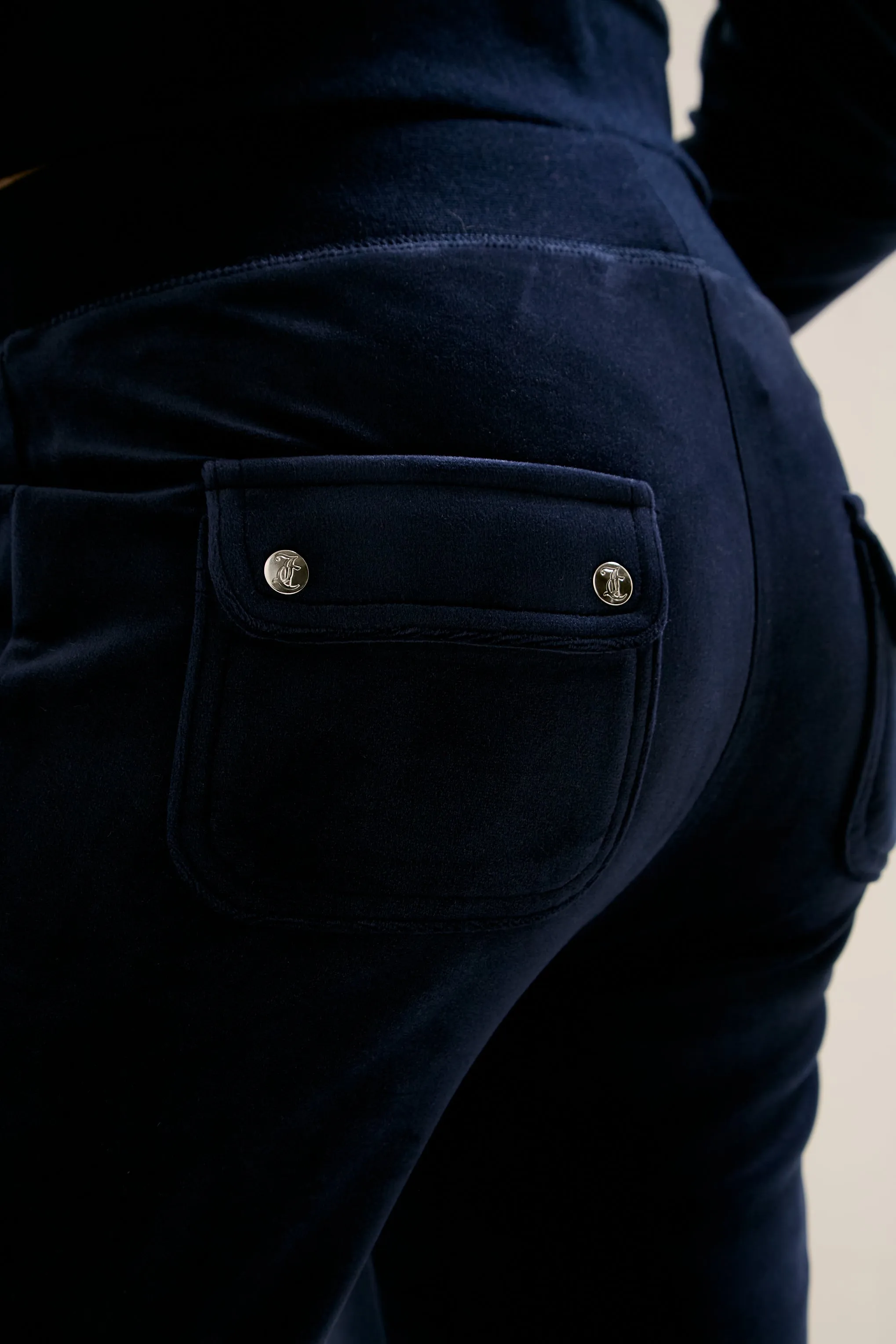 NIGHT SKY BLUE CLASSIC VELOUR DEL RAY POCKETED BOTTOMS