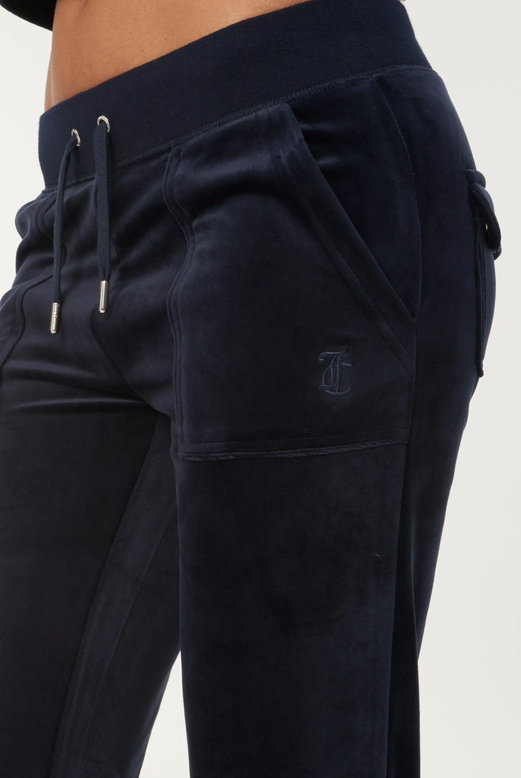 NIGHT SKY BLUE CLASSIC VELOUR DEL RAY POCKETED BOTTOMS