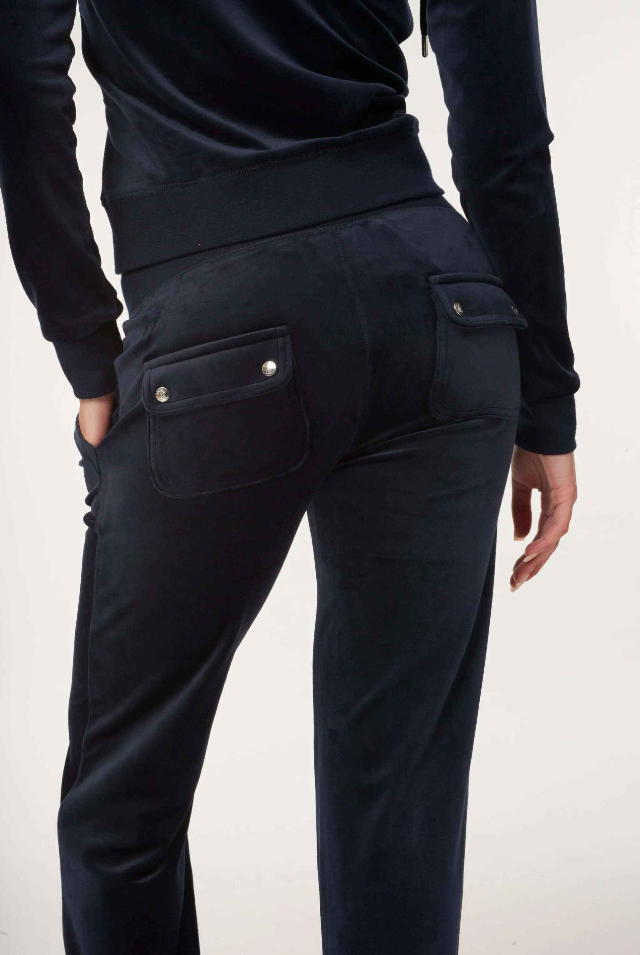 NIGHT SKY BLUE CLASSIC VELOUR DEL RAY POCKETED BOTTOMS