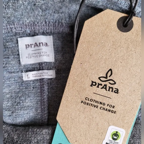 NWT prAna Wool Snowbound Sweater in Nightshade Blue Camo