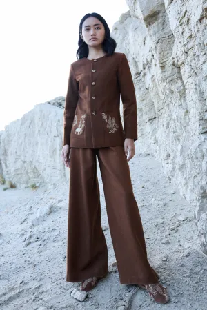 Nyoma Woollen Pants (Maple)