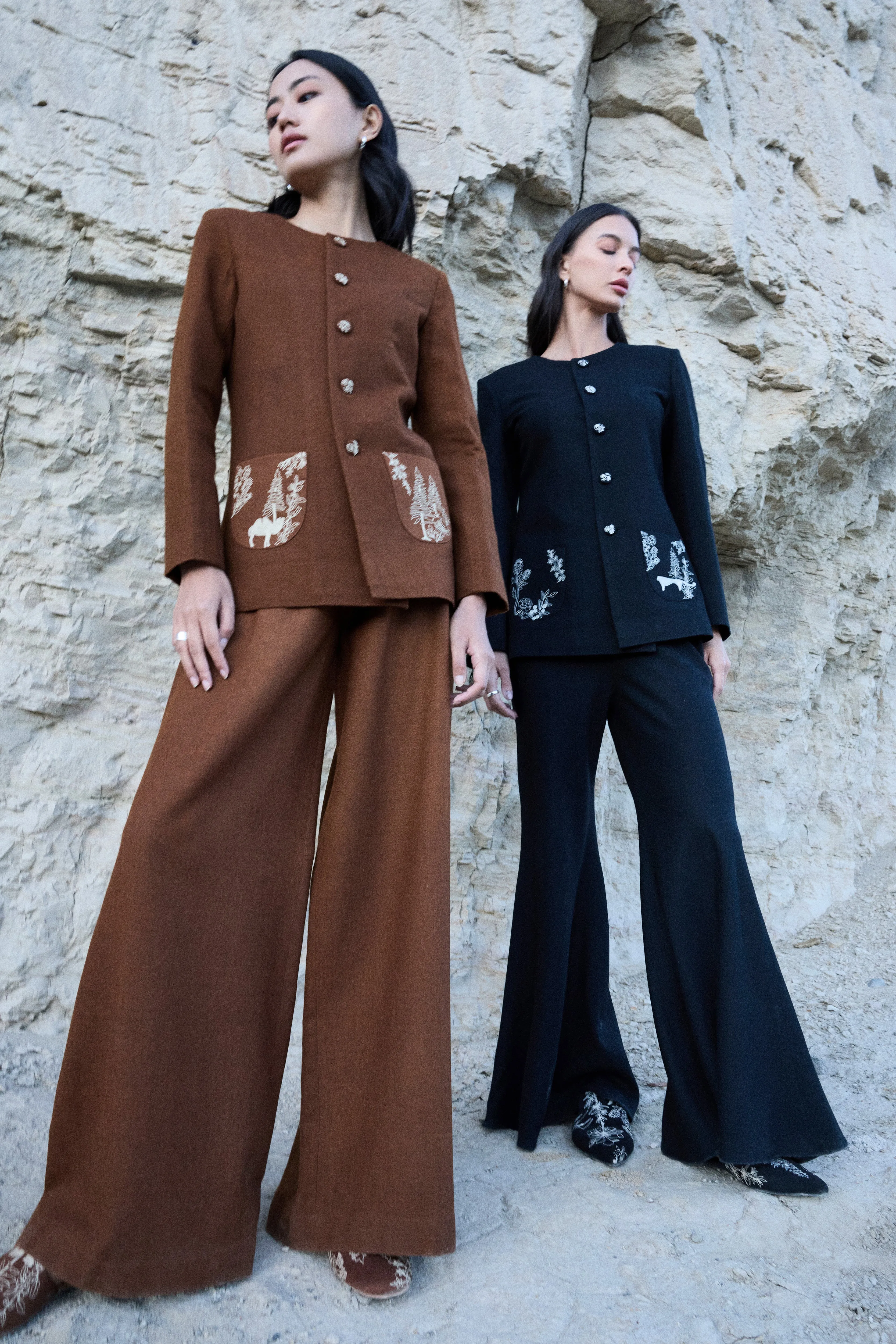 Nyoma Woollen Pants (Maple)