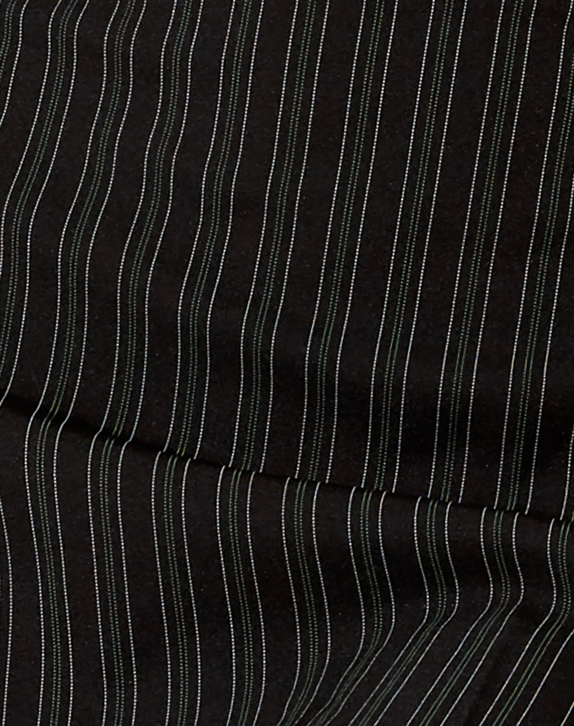 Ojjas Crop Top in Irregular Stripe Black