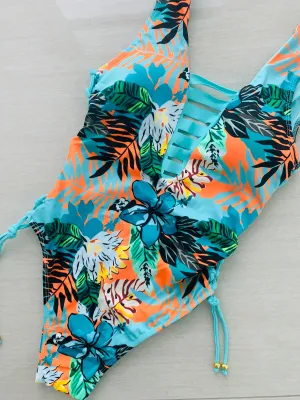 One Piece Adjustable Swimsuit