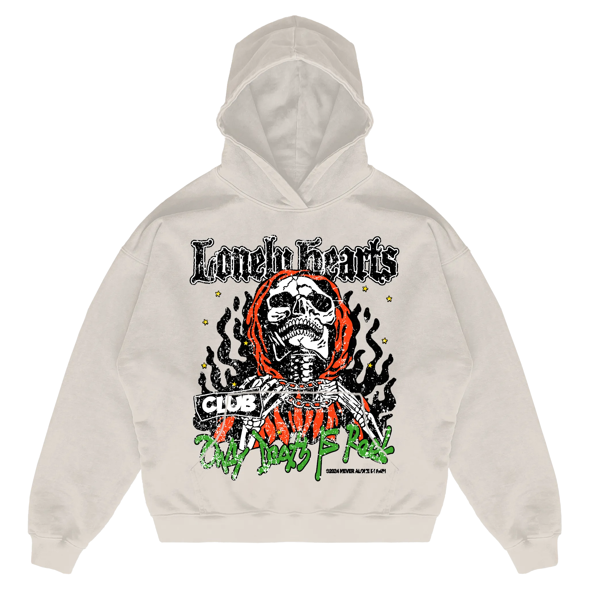 Only Death Is Real Premium Hoodie