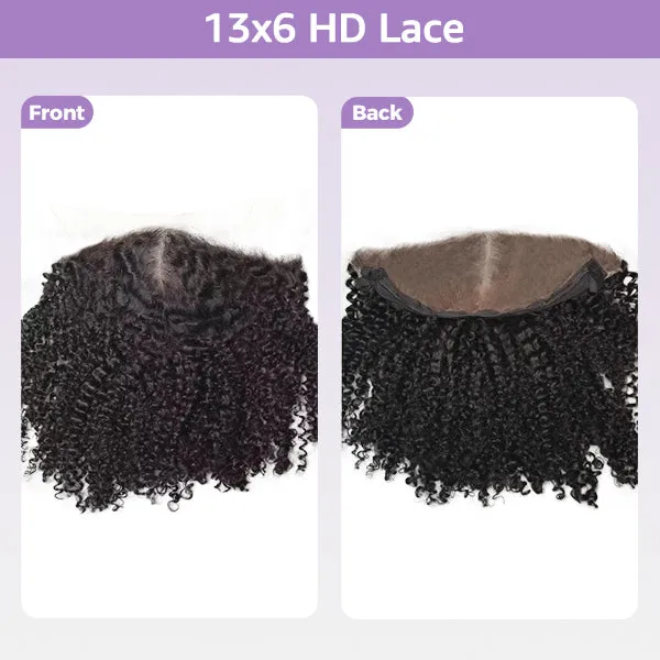 OQ Hair Kinky Curly Replaceable Zip Lace Tops For Block Wig
