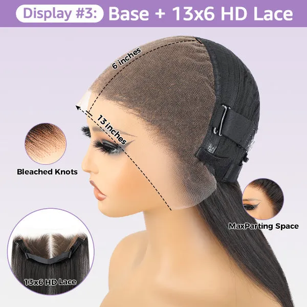 OQ Hair Kinky Curly Replaceable Zip Lace Tops For Block Wig