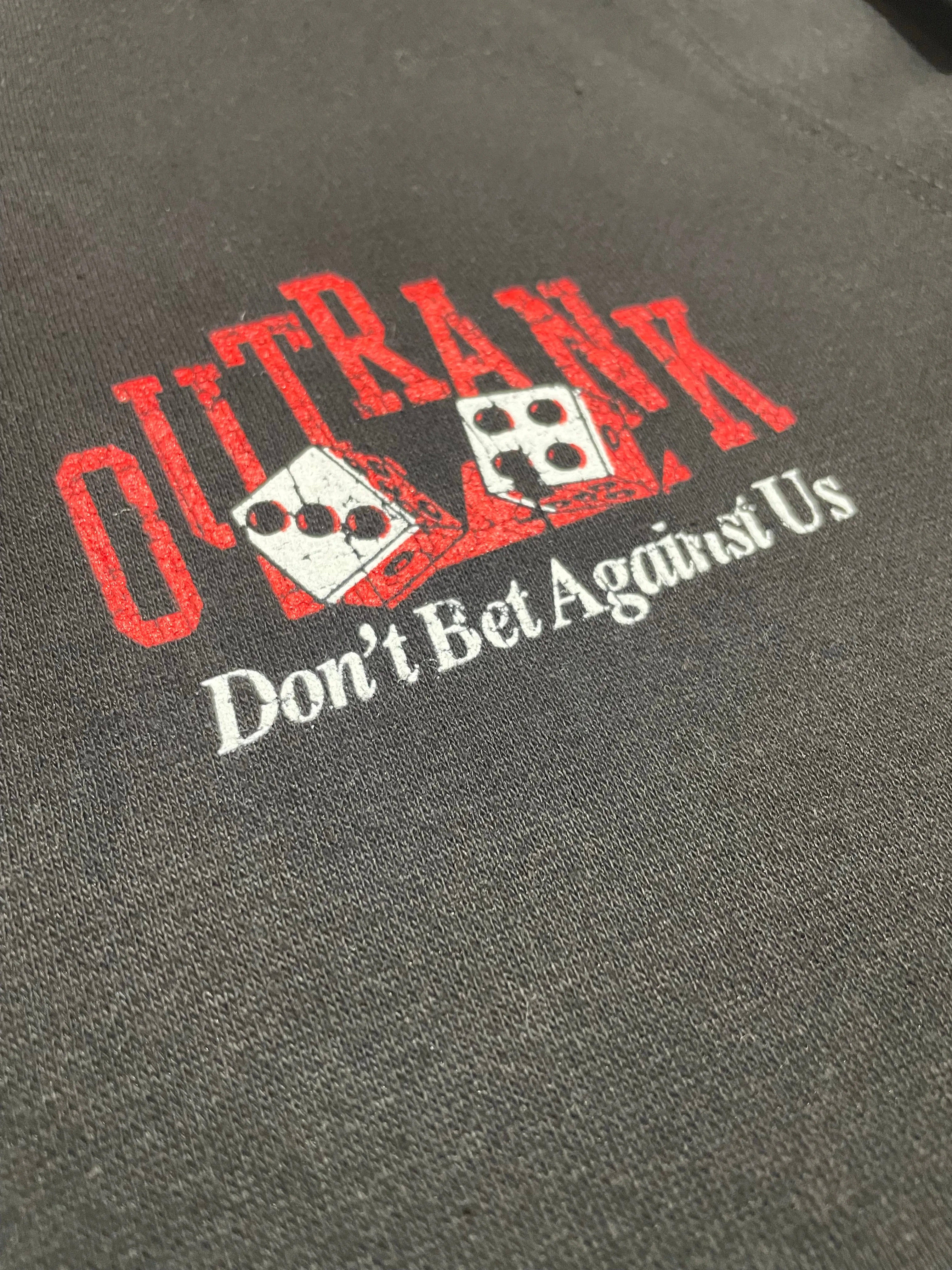 Outrank Don't Bet Against Us Black Hoodie