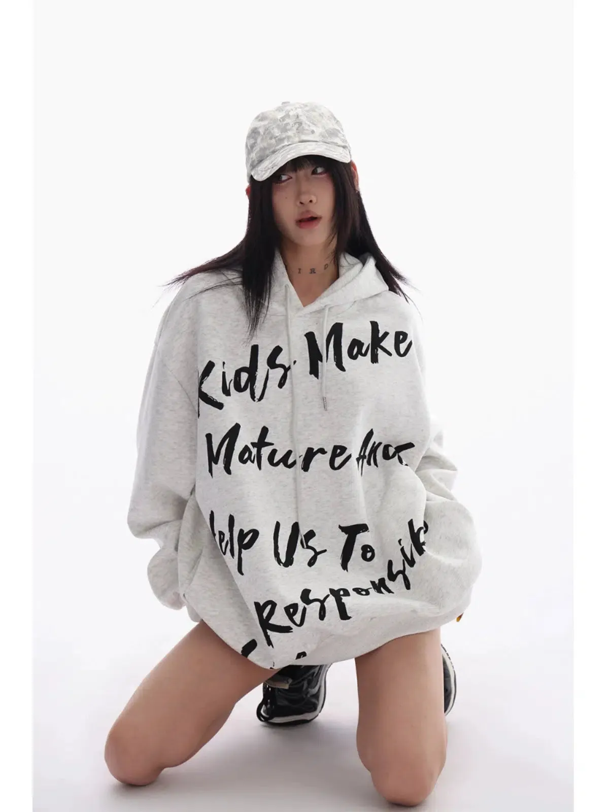 Oversized Graphic Hoodie
