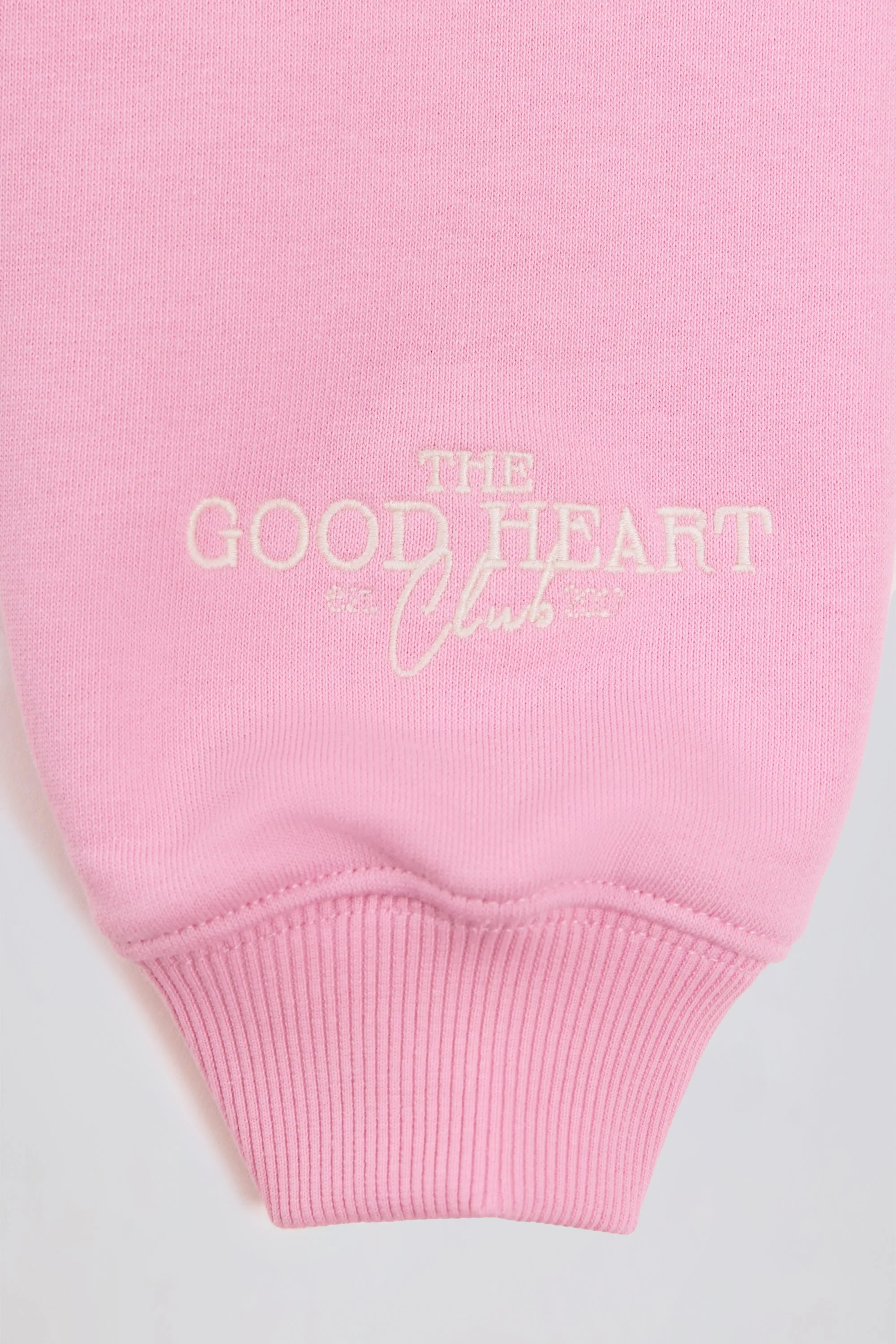 Oversized Hoodie in Baby Pink