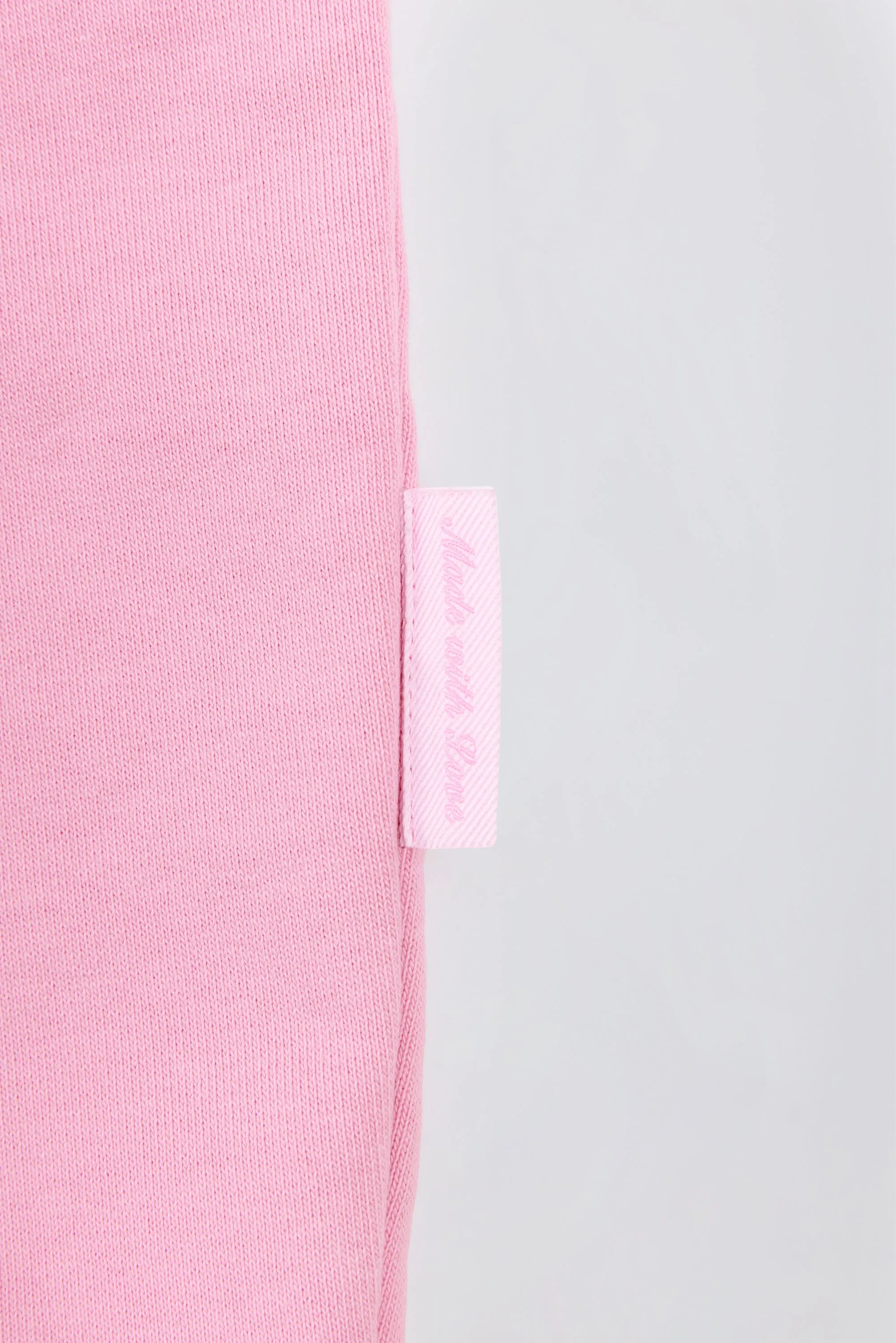 Oversized Hoodie in Baby Pink