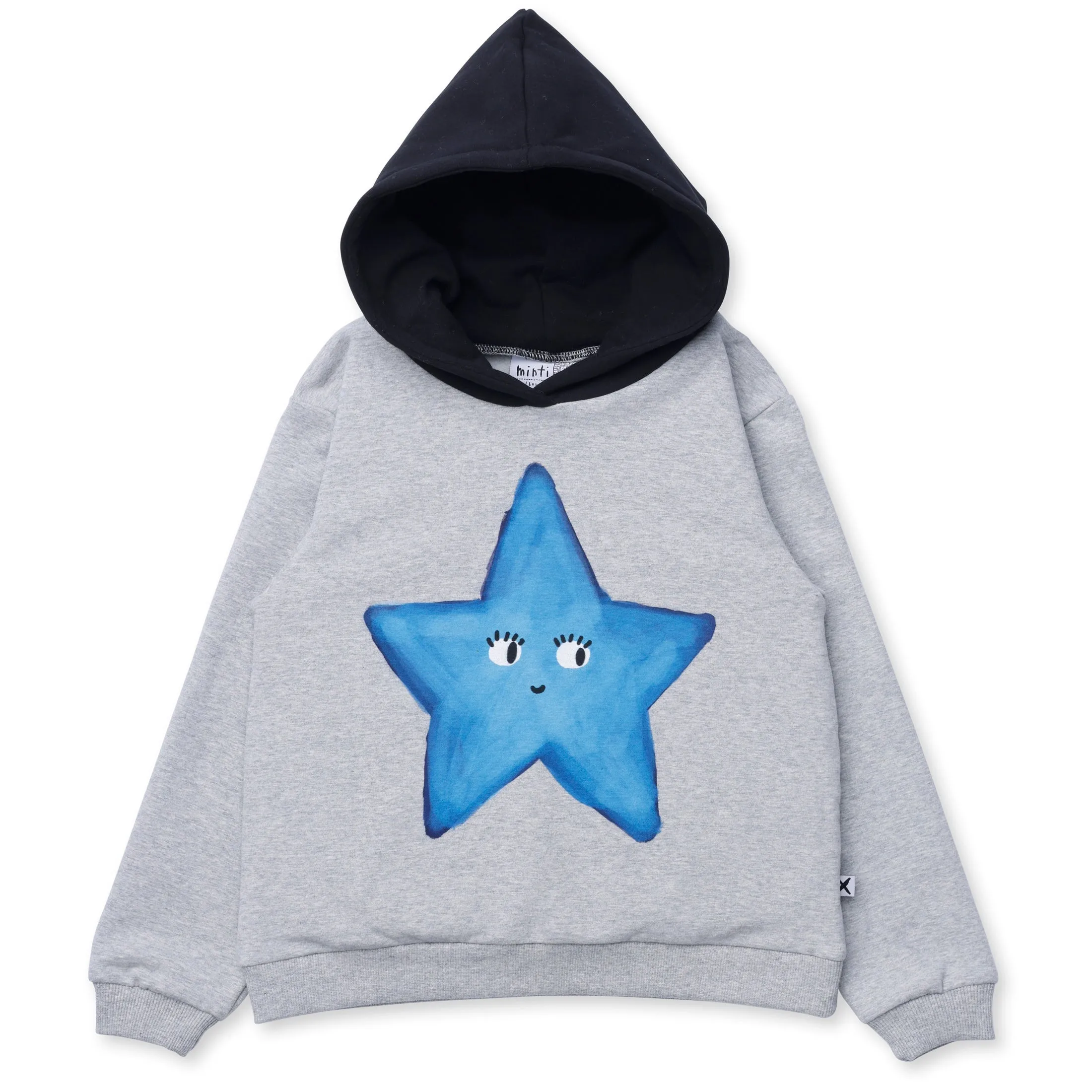 Painted Star Furry Hood