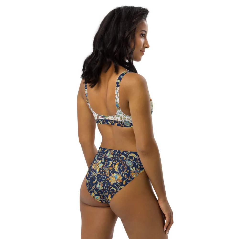 Paisley - Recycled High-Waisted Bikini