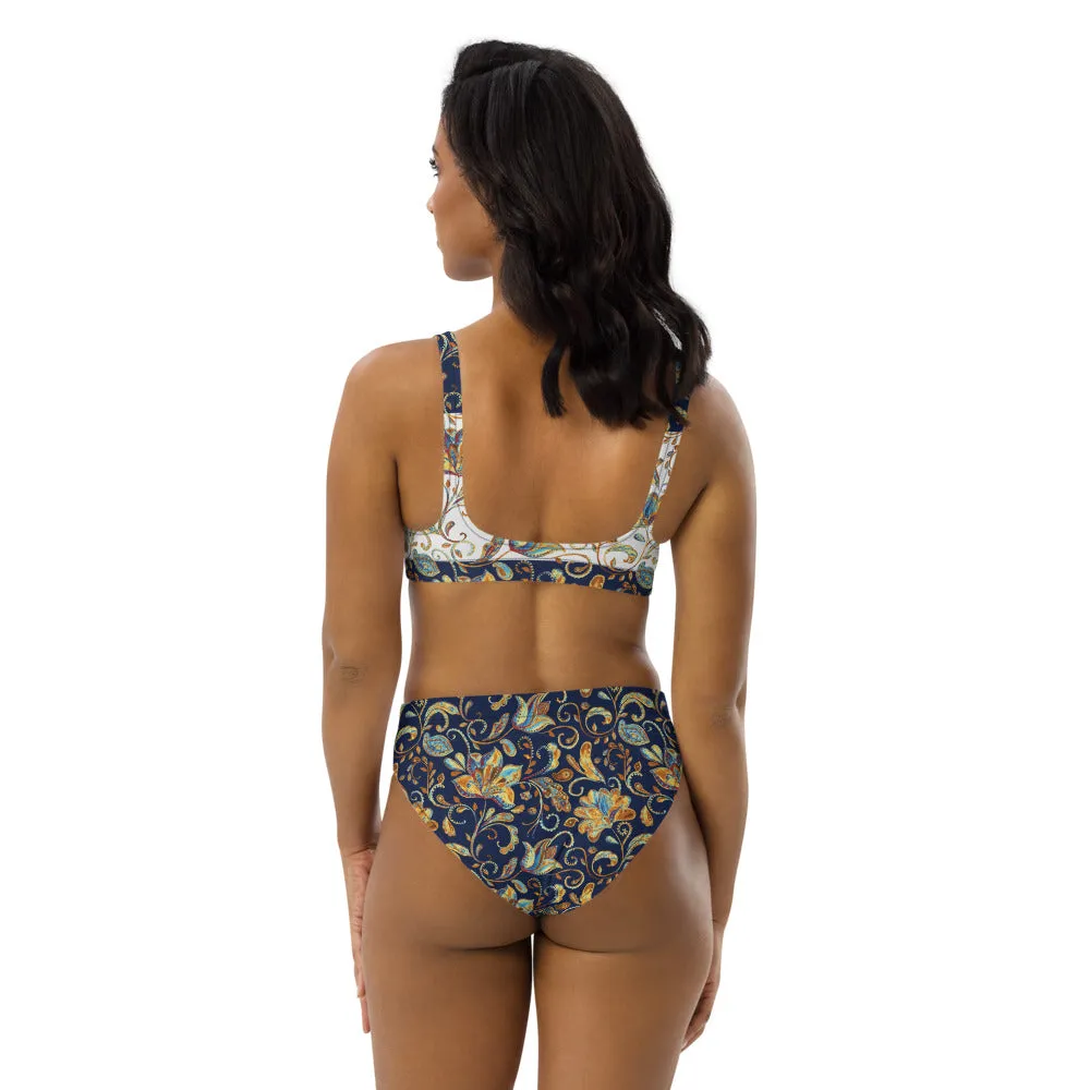 Paisley - Recycled High-Waisted Bikini