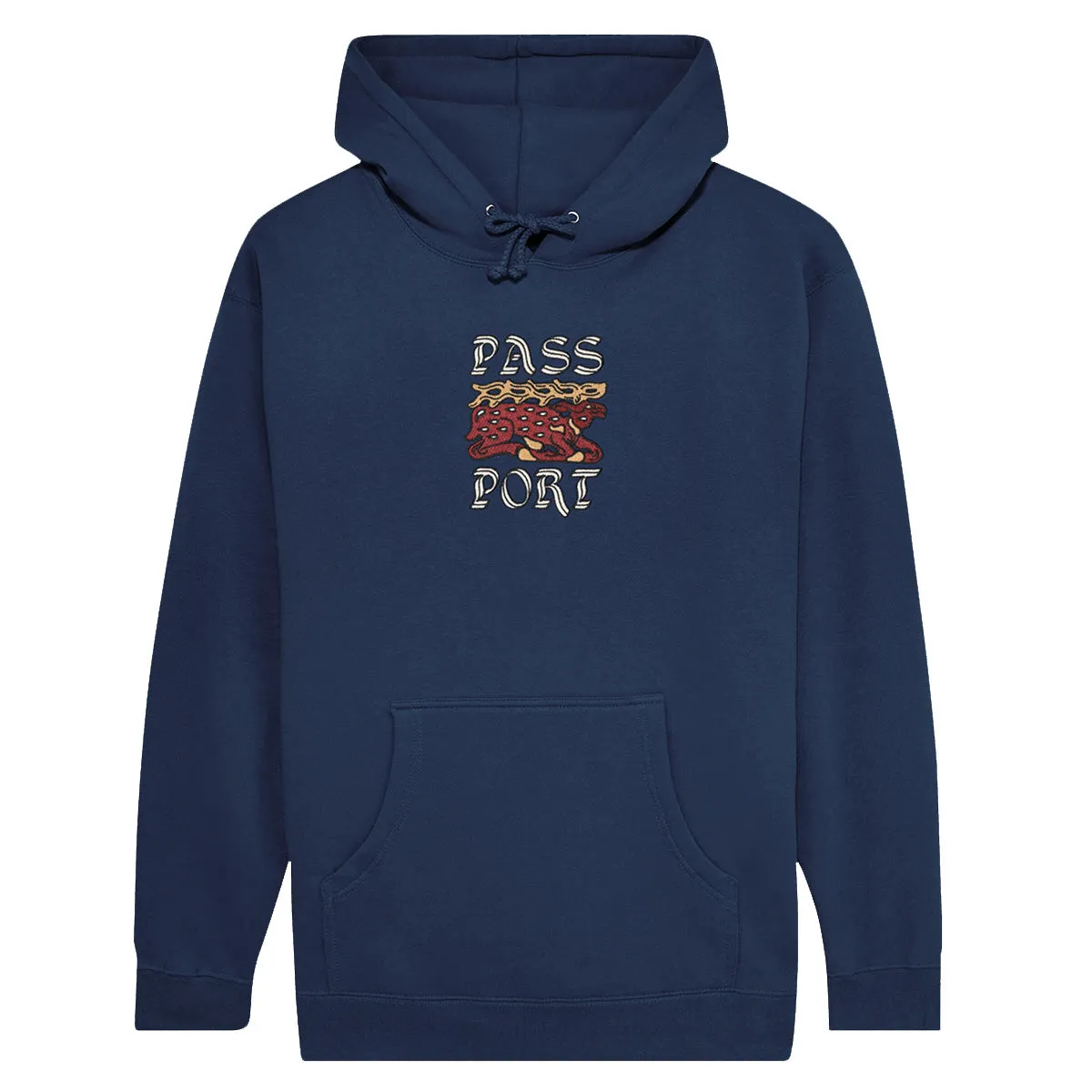 Pass~Port - Antler Hoodie Navy