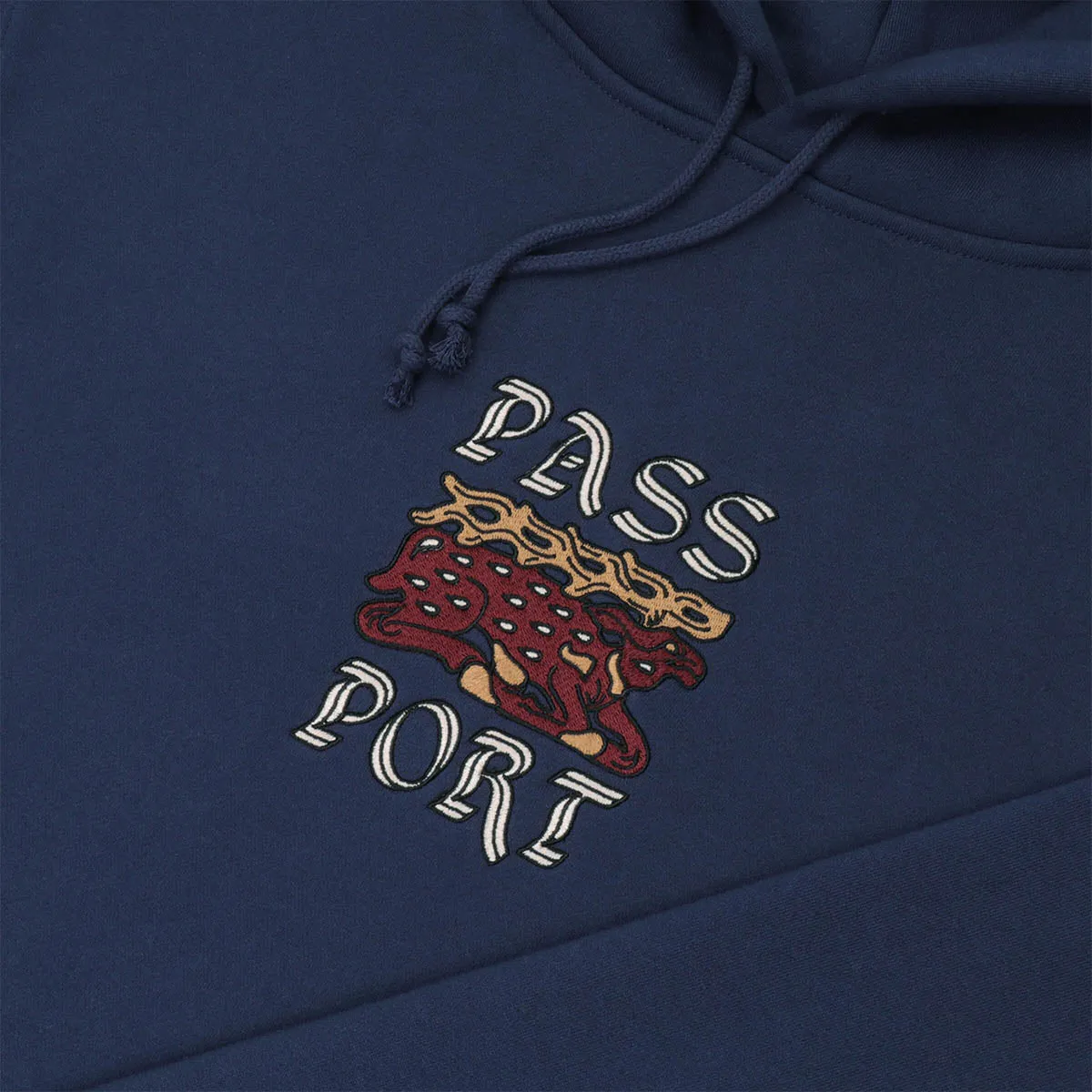Pass~Port - Antler Hoodie Navy