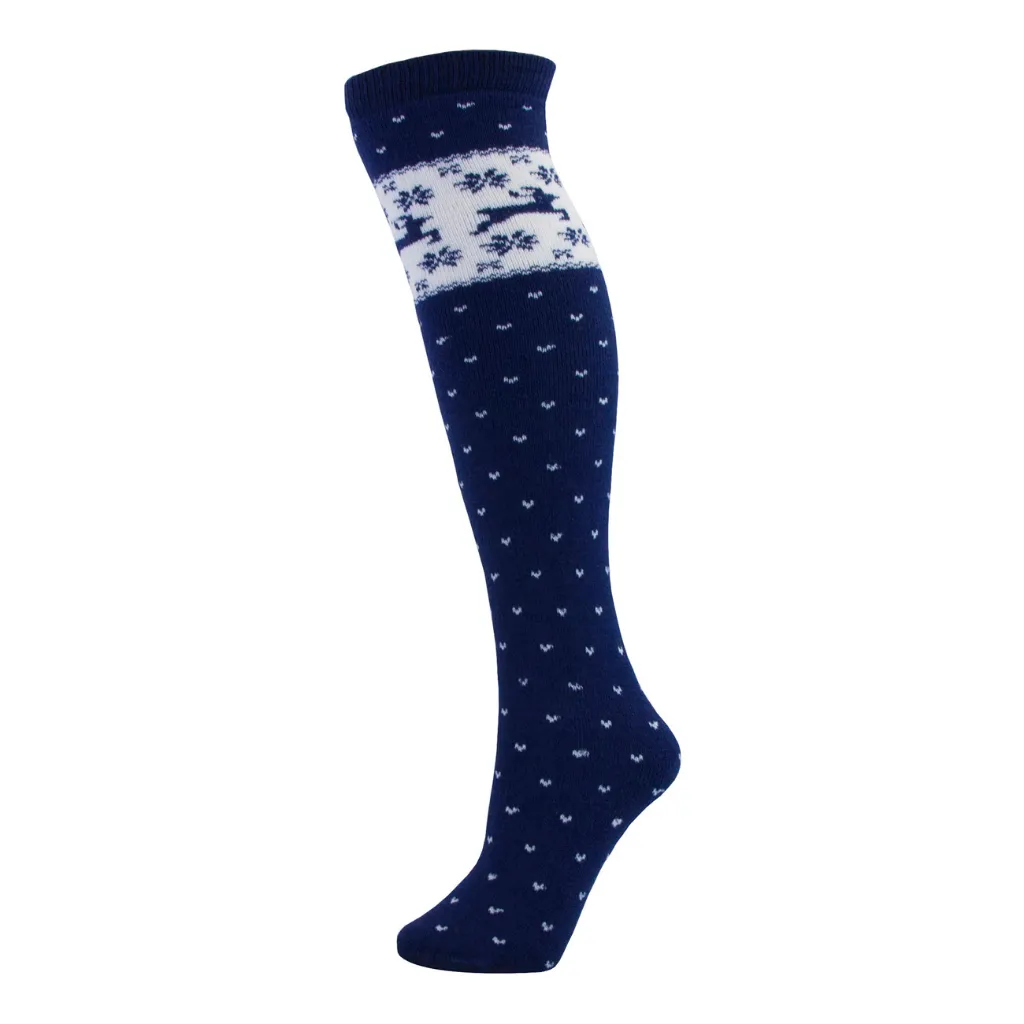 Patterned Thermal Tube Sock