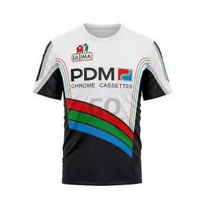 PDM Team Retro Cycling T-Shirt