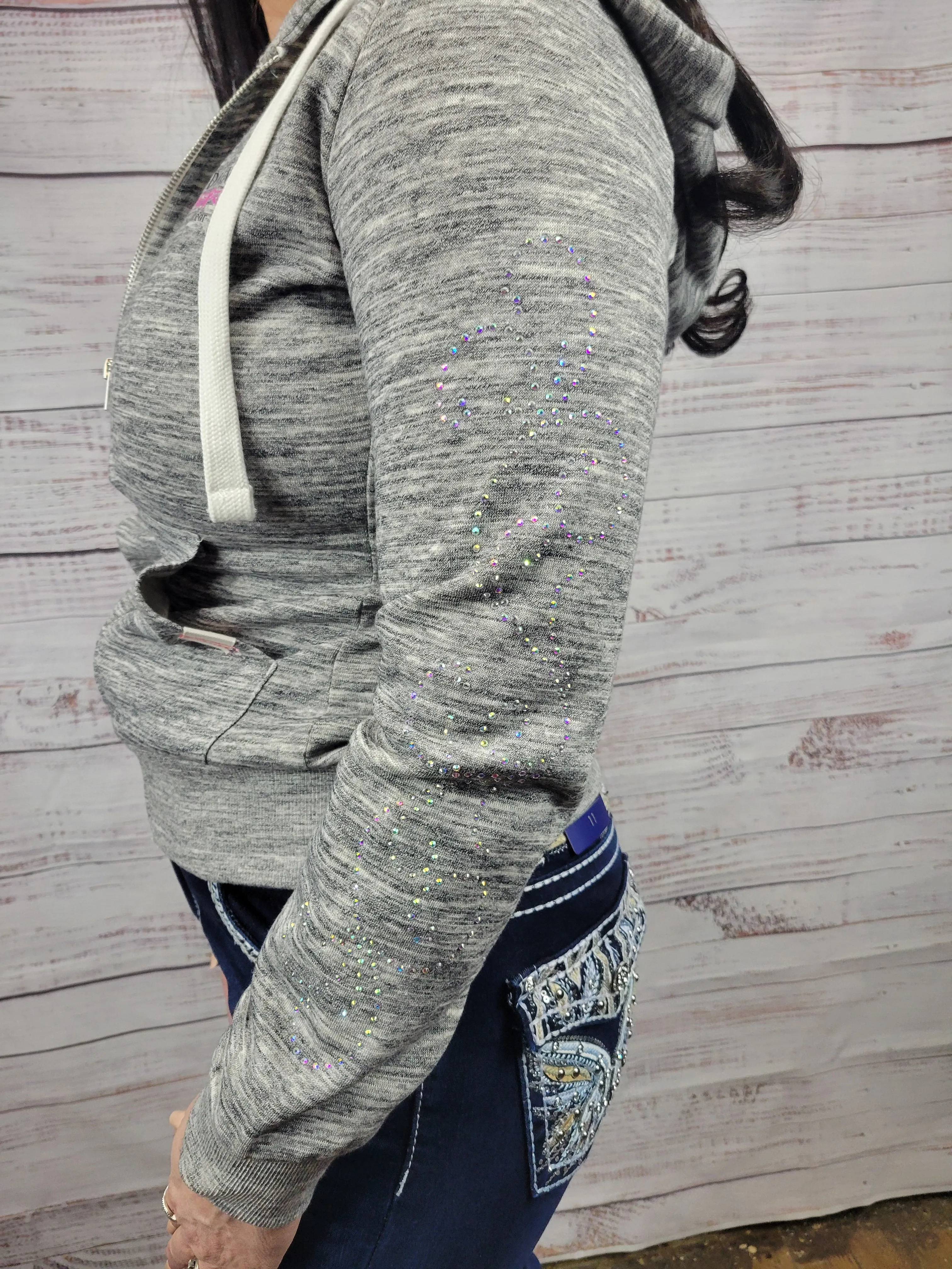Peace Love Fleece Hoodie