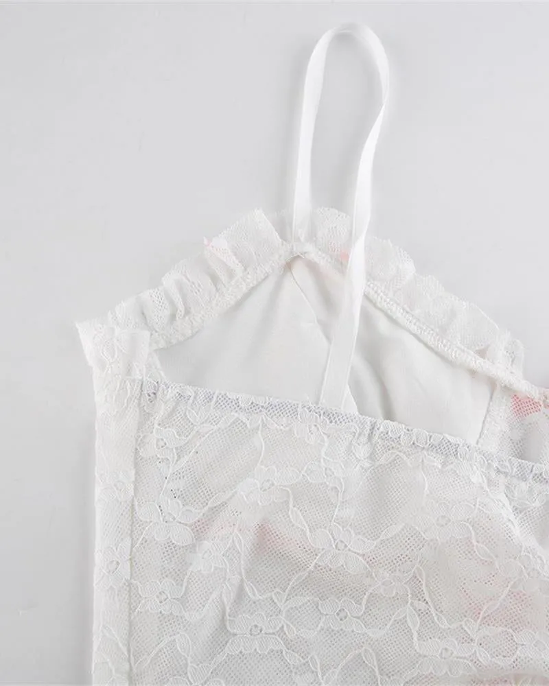 Peaches In Bloom Corset Top