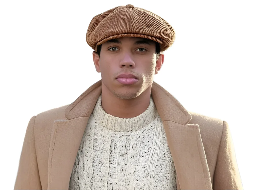 Peaky Blinders British Newsboy Cap - Cordurory