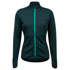 Pearl Izumi W Quest LS Thermal Jersey - Pine/Malachite