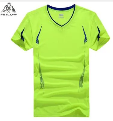 PEILOW big size M~6XL,7XL,8XL,9XL Quick Dry Slim Fit tops&Tees Men Printed T-Shirts Compression Shirt Tops Short Sleeve T Shirt