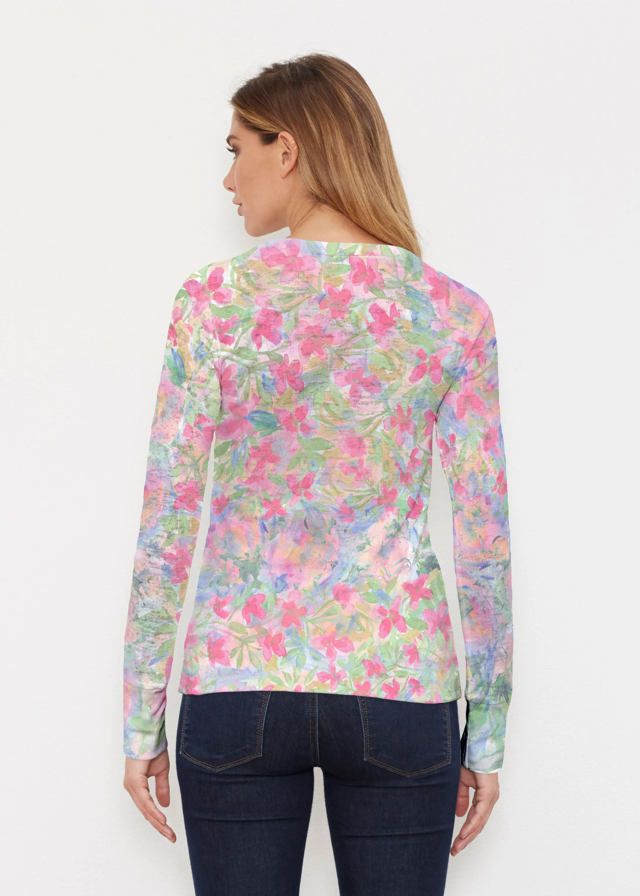 Penelope (17255) ~ Thermal Long Sleeve Crew Shirt