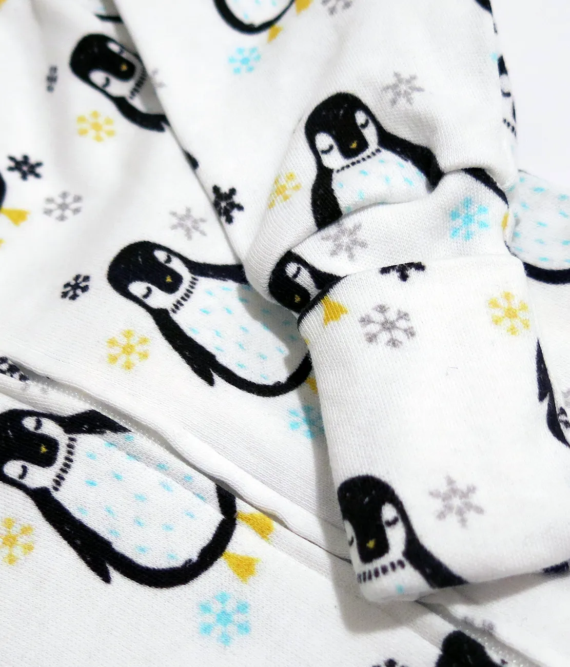 Penguin Print Zip Sleepsuit