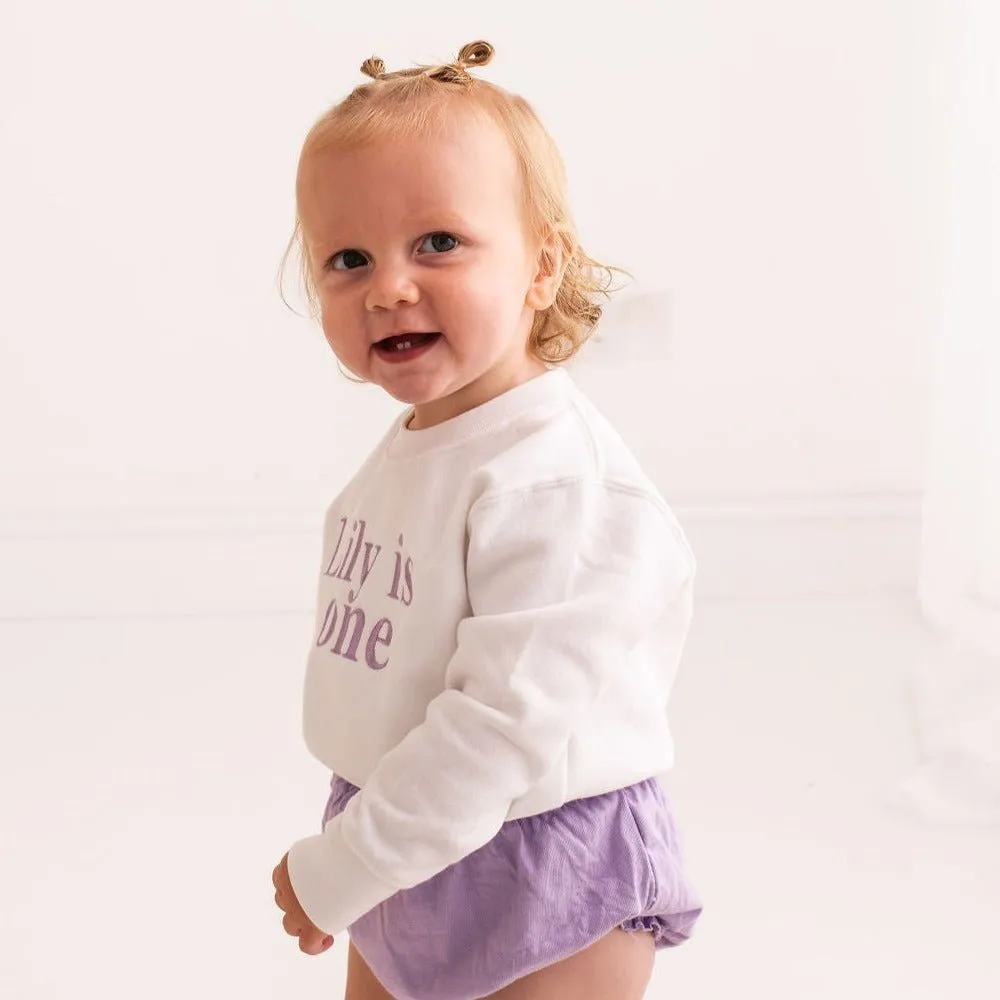 Personalised Age Birthday Sweater