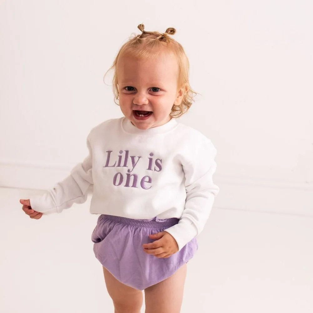Personalised Age Birthday Sweater