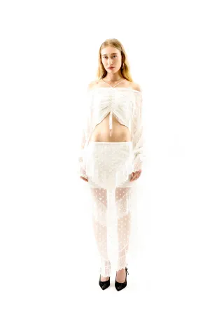 Petra Crop Top White